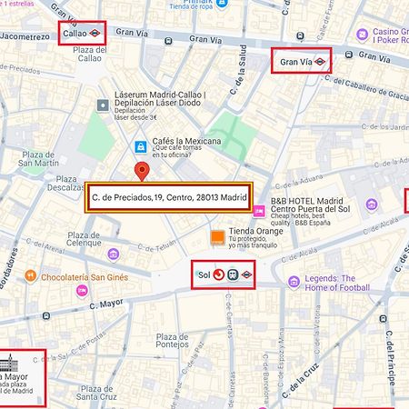 Apartamento Doble Centro 马德里 外观 照片